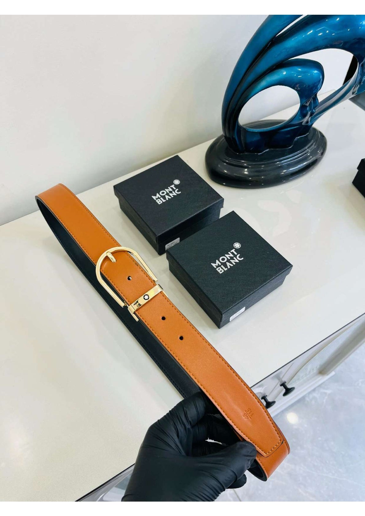 Brown Leather Belt for Men – Durable & Stylish