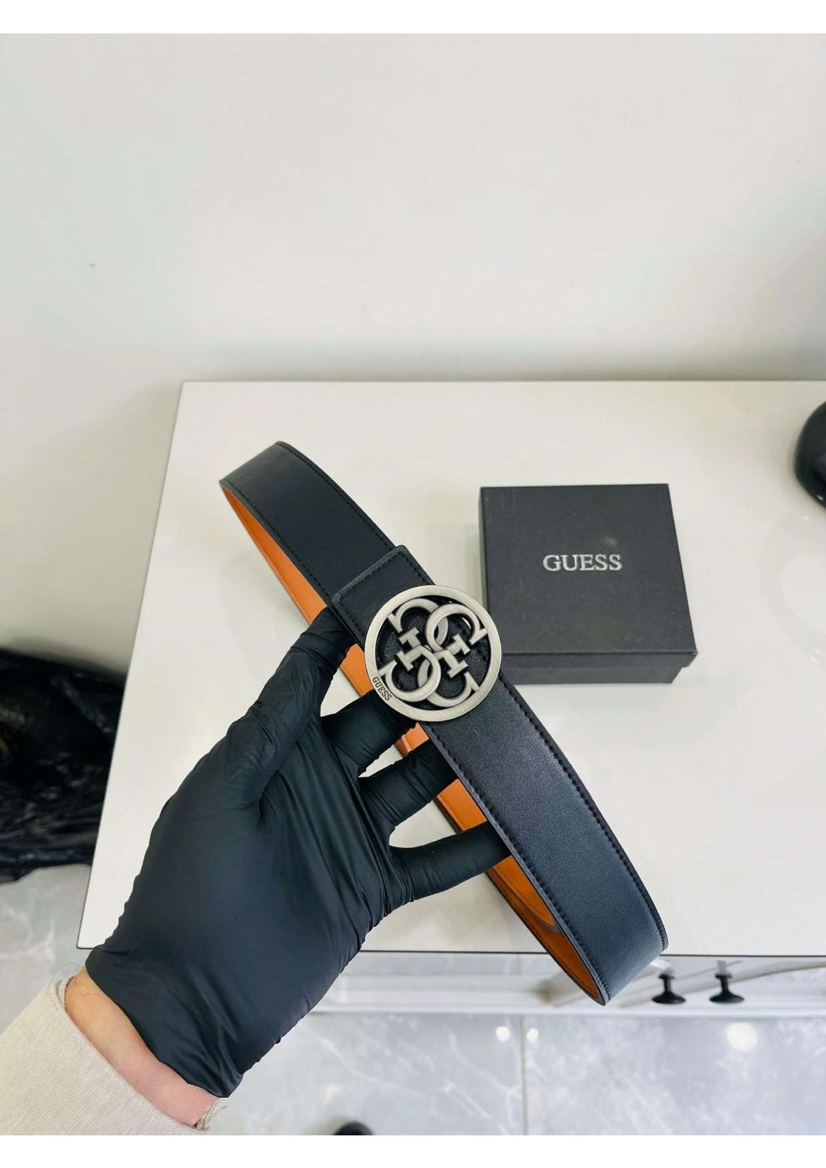 Classic Black Leather Belt – Everyday Essential
