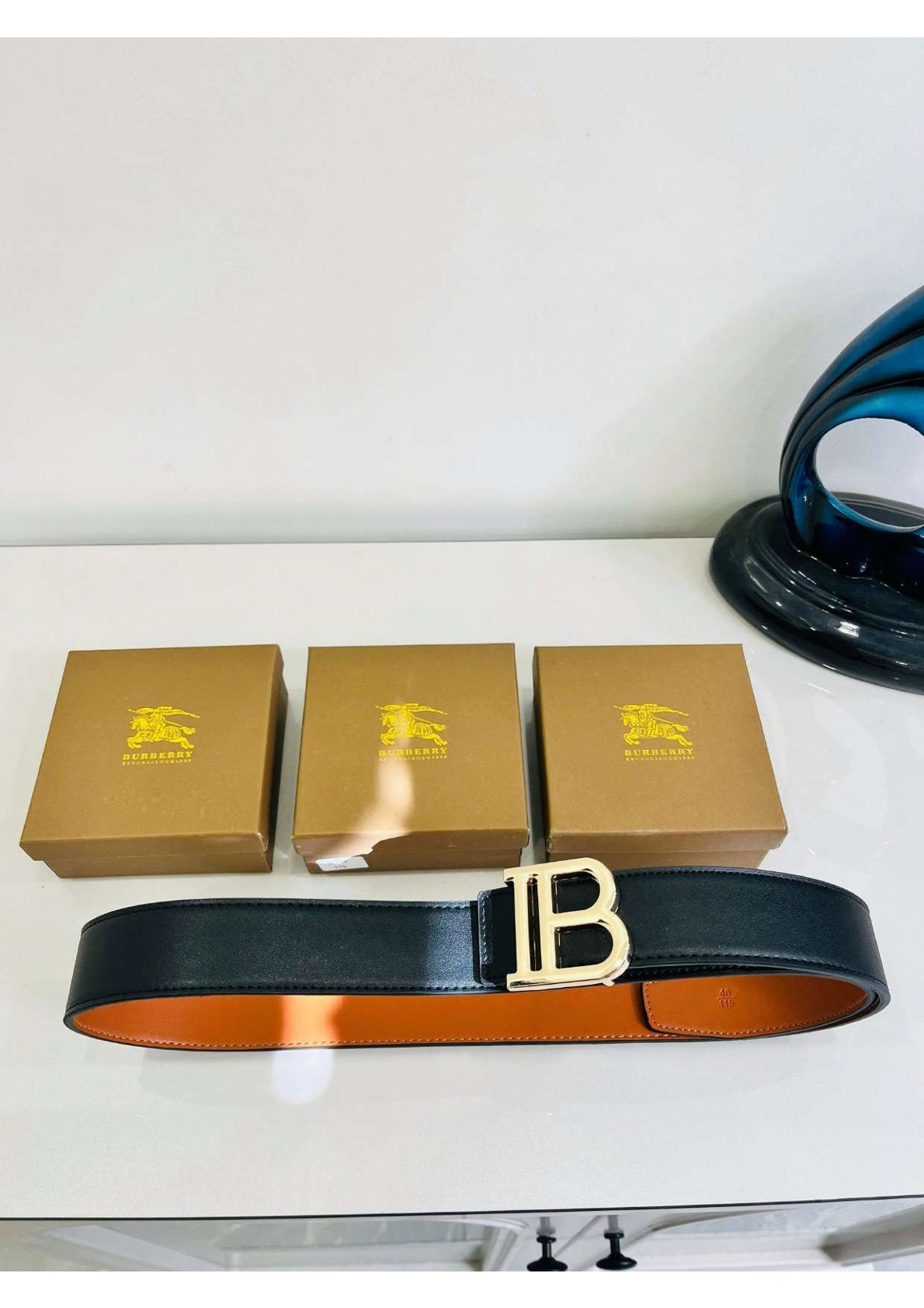 Men's Classic Woven Leather Belt