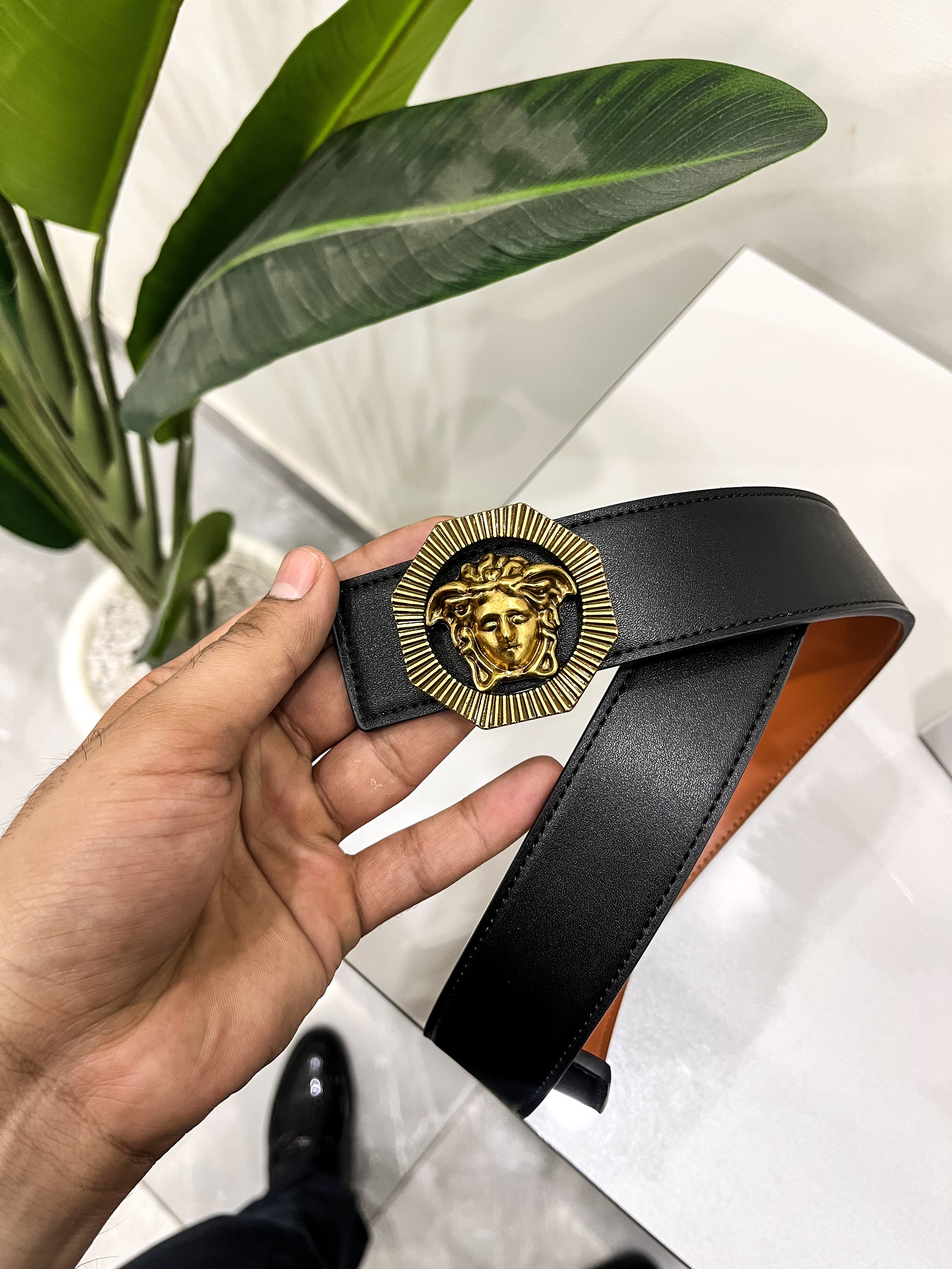 Casual Leather Belt – Perfect for Everyday Wear