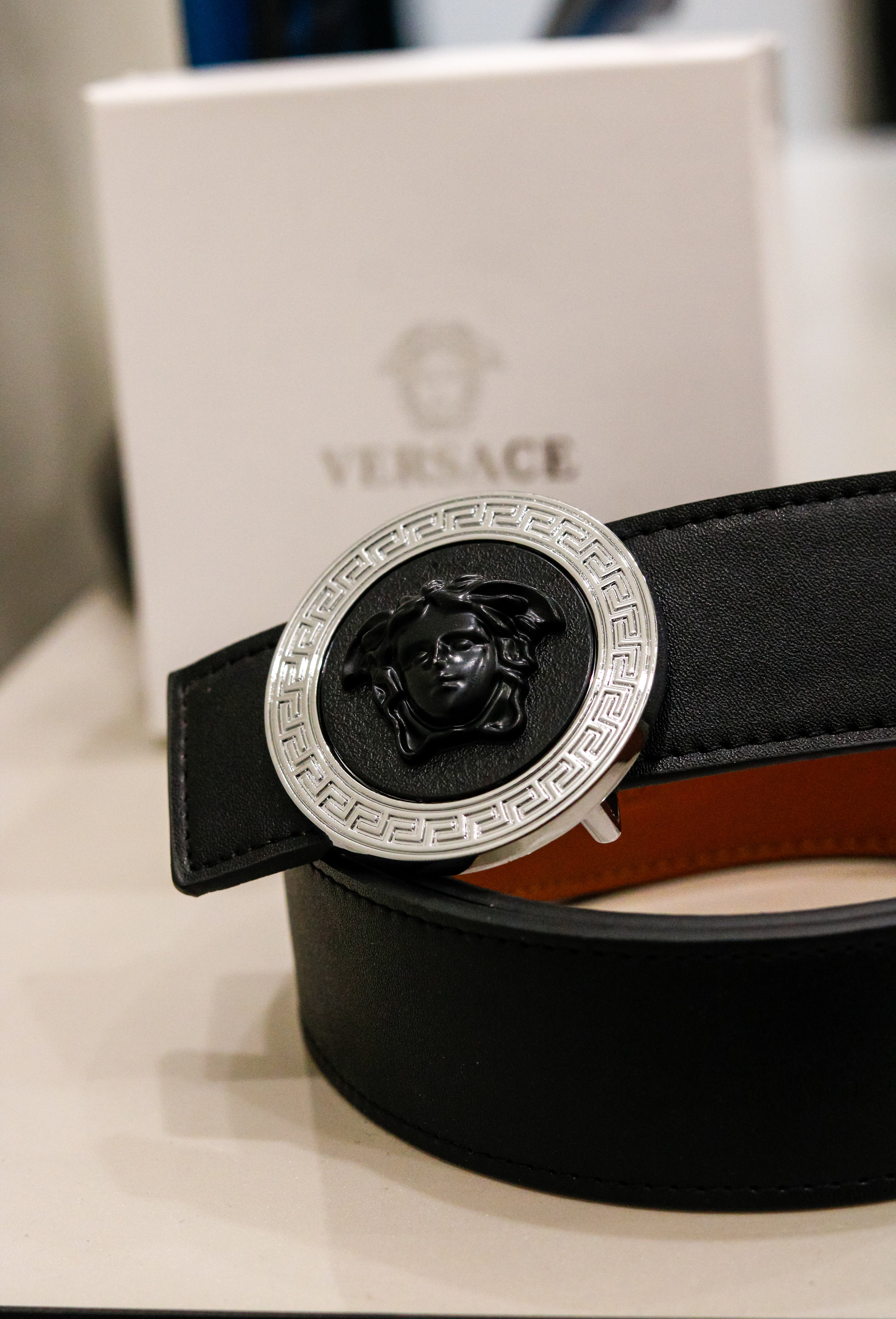 Black Leather Belt – Stylish & Durable